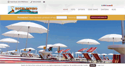 Desktop Screenshot of hotelimperorimini.it